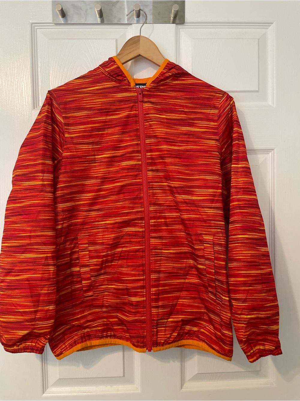 ☂️ Land’s End Citrus jacket w/hood